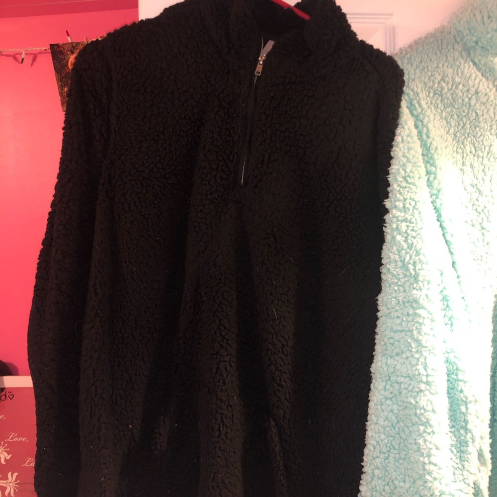 Sherpa pullover